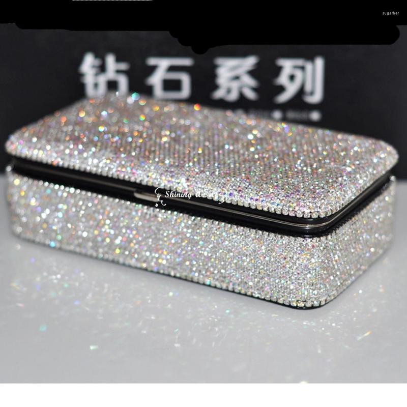 Jewelry Pouches Multifunction Storage Box Exquisite Diamond Earrings Necklaces Organiser
Jewelry Pouches Multifunction Storage Box Exquisite Diamond Earrings Necklaces Organiser