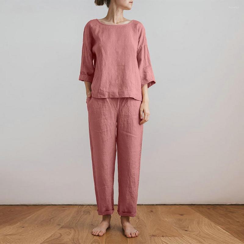 Women's Two Piece Pants Vintage Women Blouse Trousers Suit Straight Loose Top Set Elastic Waist Warm 3/4 Sleeve Casual T-shirt, Blue
Women's Two Piece Pants Vintage Women Blouse Trousers Suit Straight Loose Top Set Elastic Waist Warm 3/4 Sleeve Casual T-shirt, Blue