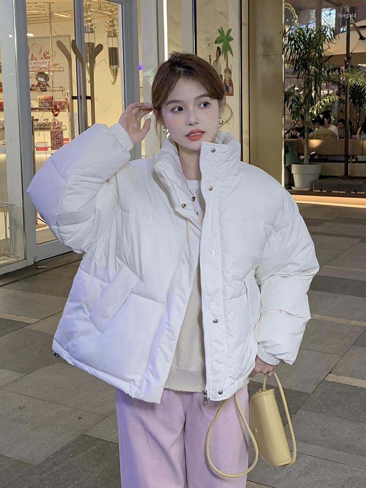 Women's Jackets 2022 Windproof Warm Bread Jacket Short Anti Season Down Cotton Women'S Loose Winter Fashion Temperament, Beige
Women's Jackets 2022 Windproof Warm Bread Jacket Short Anti Season Down Cotton Women'S Loose Winter Fashion Temperament, Beige