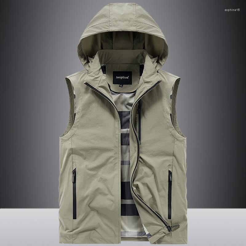 Men's Vests 2022 Spring And Autumn Thin Waistcoat Men's External Sports Jacket Vest 2976, Black
Men's Vests 2022 Spring And Autumn Thin Waistcoat Men's External Sports Jacket Vest 2976, Black