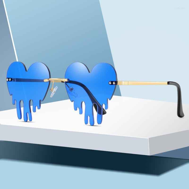 Sunglasses For Women Heart-shaped Rimless Teardrop Trendy Designer Eyewear UV400 Trending Products 2022
Sunglasses For Women Heart-shaped Rimless Teardrop Trendy Designer Eyewear UV400 Trending Products 2022