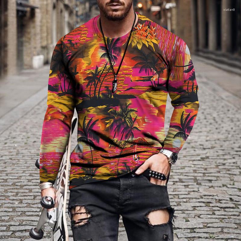 Men' T Shirts 2022Summer Autumn Street Hip-Hop Round Neck Long-Sleeved T-shirt Tree Landscape Printing Casual Tee Men/Women XXS-4XL, Tta29-89-1
Men' T Shirts 2022Summer Autumn Street Hip-Hop Round Neck Long-Sleeved T-shirt Tree Landscape Printing Casual Tee Men/Women XXS-4XL, Tta29-89-1