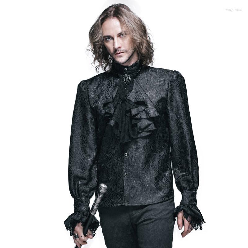 Men' Casual Shirts Steampunk Winter Pattern Men Shirt Long Sleeve Black White Blouse Gothic Shining Men' Tie Brand Clothing
Men' Casual Shirts Steampunk Winter Pattern Men Shirt Long Sleeve Black White Blouse Gothic Shining Men' Tie Brand Clothing