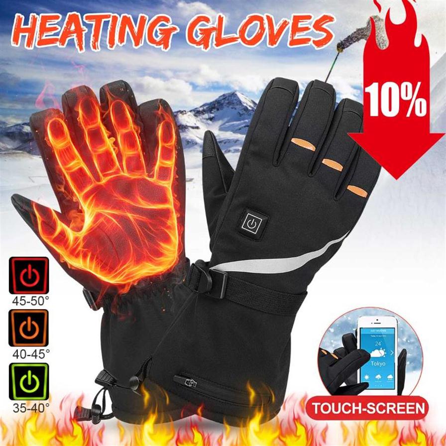 Motorcycle Gloves Winter Electric Heated Waterproof Windproof Cycling Warm Heating Touch Screen USB Powered Christmas Gift284g
Motorcycle Gloves Winter Electric Heated Waterproof Windproof Cycling Warm Heating Touch Screen USB Powered Christmas Gift284g