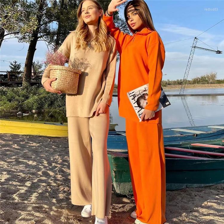 Women' Two Piece Pants Polo Neck Sweater Stand Collar Zipper Set Women Fall Winter Female 2022 Loose Fashion Casual Knit Daily Office Lady, Khaki coat
Women' Two Piece Pants Polo Neck Sweater Stand Collar Zipper Set Women Fall Winter Female 2022 Loose Fashion Casual Knit Daily Office Lady, Khaki coat