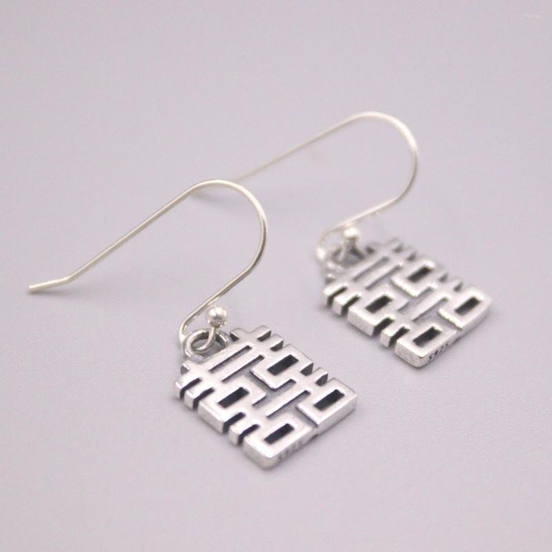 Dangle Earrings Real Silver 925 Drop For Women Female Girl Chinese Xi Retro Hook Longevity Lock Bohemian
Dangle Earrings Real Silver 925 Drop For Women Female Girl Chinese Xi Retro Hook Longevity Lock Bohemian