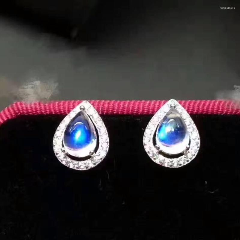 Stud Earrings Fashion Natural Moonstone Gem Stone Small Water Droplets 925 Silver Girl Gift Jewelry
Stud Earrings Fashion Natural Moonstone Gem Stone Small Water Droplets 925 Silver Girl Gift Jewelry