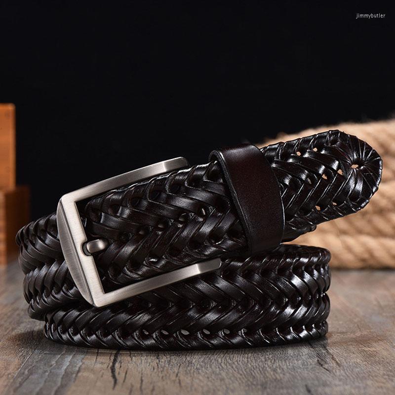 Belts Braided Leather Belt For Men's 4.0CM Width Luxury Genuine Cow Straps Hand Knitted Designer Strap Men, Black
Belts Braided Leather Belt For Men's 4.0CM Width Luxury Genuine Cow Straps Hand Knitted Designer Strap Men, Black