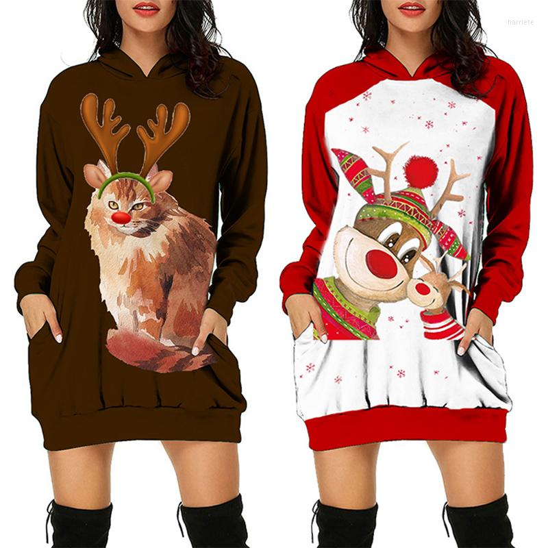 Women' Hoodies 2022 Women Fashion Christmas Elements Print Hooded Sweatshirt Dress Casual Pullovers Streetwear Female Autumn Winter, Wyq01-05-sm478
Women' Hoodies 2022 Women Fashion Christmas Elements Print Hooded Sweatshirt Dress Casual Pullovers Streetwear Female Autumn Winter, Wyq01-05-sm478