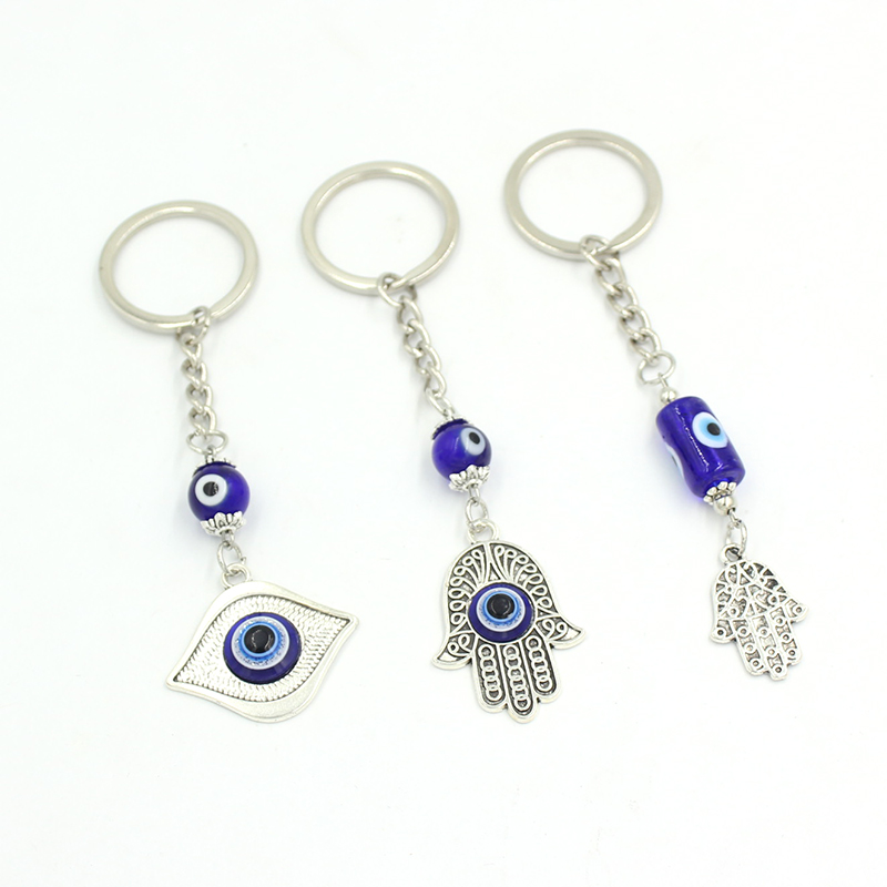Wholesale Round Cylinder Ceramics Blue Turkish Evil Eye Keychain Car Keyring Lucky Eyes Hamsa Hand Key Chain for Women Men Jewelry Gift
Wholesale Round Cylinder Ceramics Blue Turkish Evil Eye Keychain Car Keyring Lucky Eyes Hamsa Hand Key Chain for Women Men Jewelry Gift