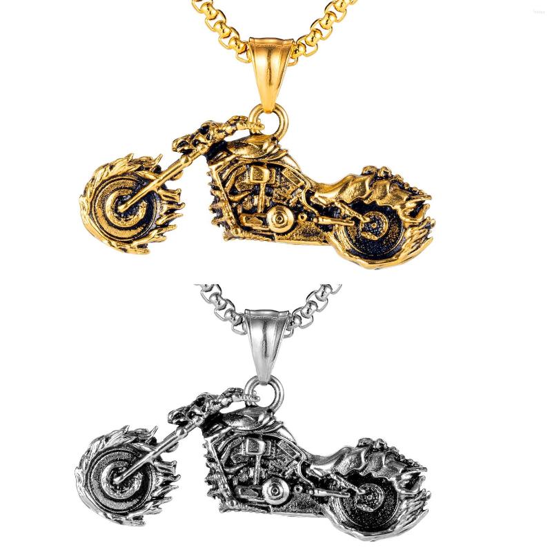 Pendant Necklaces Punk Stainless Steel Chain Motorcycle Necklace Male Hip Hop Men Jewelry Gift
Pendant Necklaces Punk Stainless Steel Chain Motorcycle Necklace Male Hip Hop Men Jewelry Gift