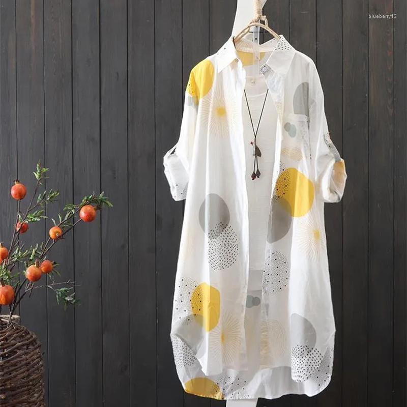 Women' Blouses Mid-length Printed Sunscreen Shirt Women' Fashion Summer 2022 Korean Style Loose Long Sleeve Air Conditioning Cardigan, 937 red
Women' Blouses Mid-length Printed Sunscreen Shirt Women' Fashion Summer 2022 Korean Style Loose Long Sleeve Air Conditioning Cardigan, 937 red