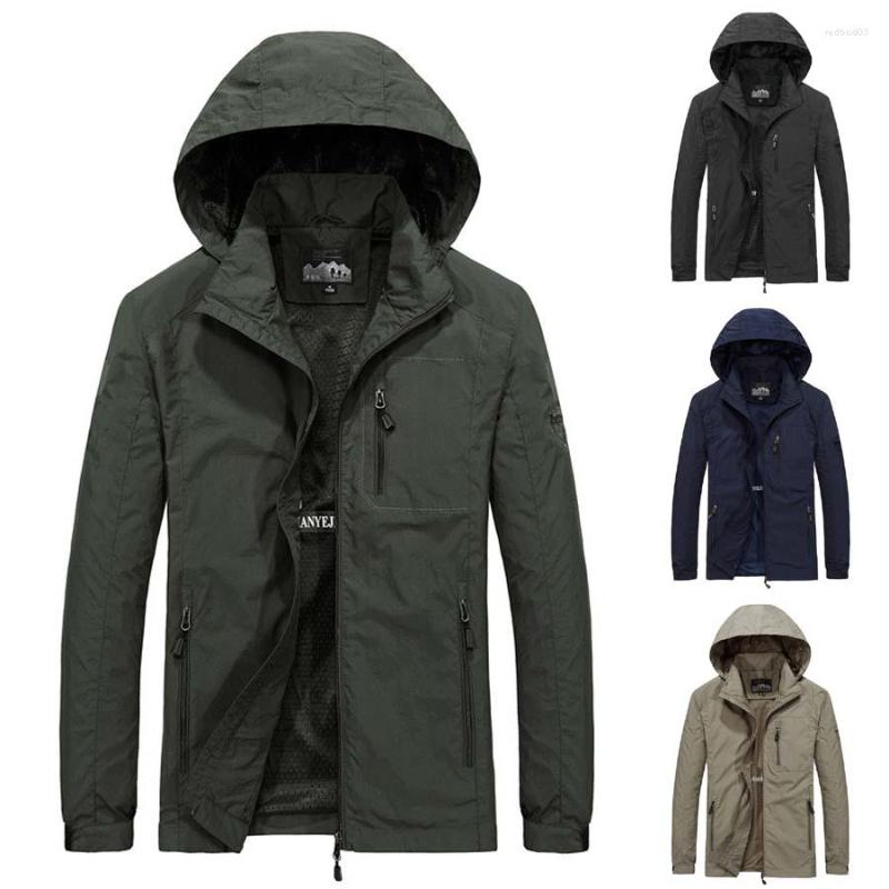 Men's Jackets 2022 Autumn Spring Mens Outerwear Breathable Hooded Business Casual Zipper Jacket Coat M-6XL, Black
Men's Jackets 2022 Autumn Spring Mens Outerwear Breathable Hooded Business Casual Zipper Jacket Coat M-6XL, Black