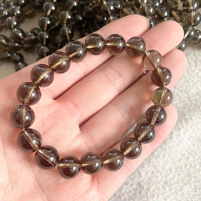 Strand Natural Smoky Quartz Bracelet Men Women Healing Energy Gift Lucky Jewelry 6mm-10mm Round Beads
Strand Natural Smoky Quartz Bracelet Men Women Healing Energy Gift Lucky Jewelry 6mm-10mm Round Beads