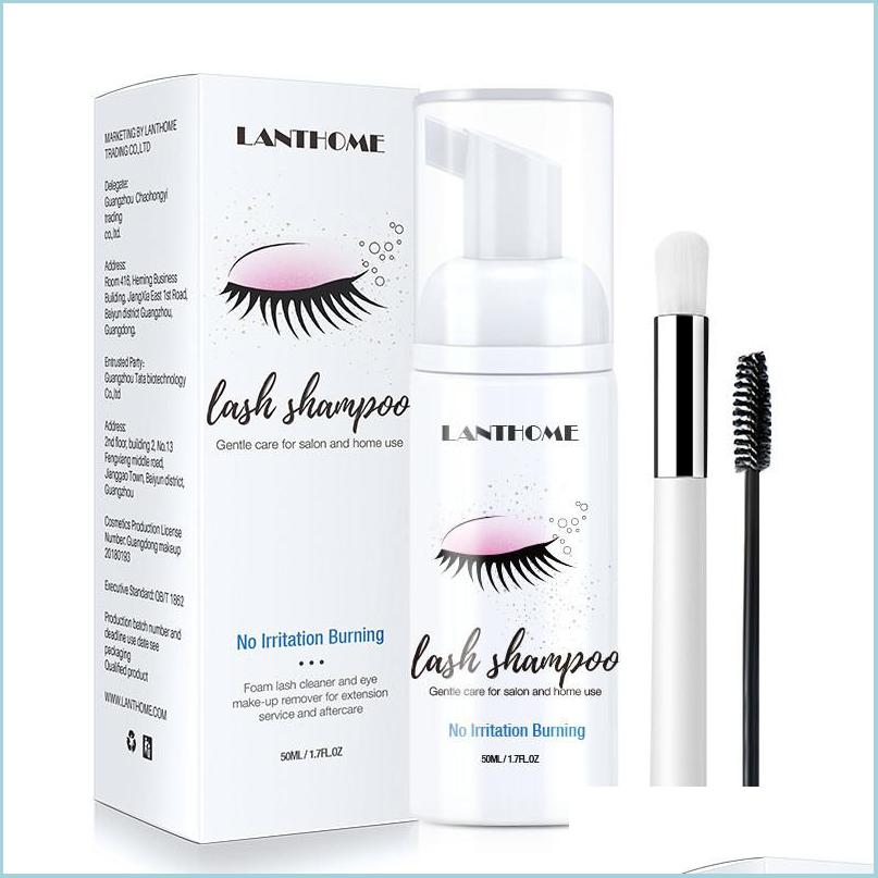 Makeup Remover 50Ml Professional Eyelash Eye Lashes Foam Cleaner Pump Design Individual Extension Shampoo Remover With Brush Drop De Dhqym
Makeup Remover 50Ml Professional Eyelash Eye Lashes Foam Cleaner Pump Design Individual Extension Shampoo Remover With Brush Drop De Dhqym