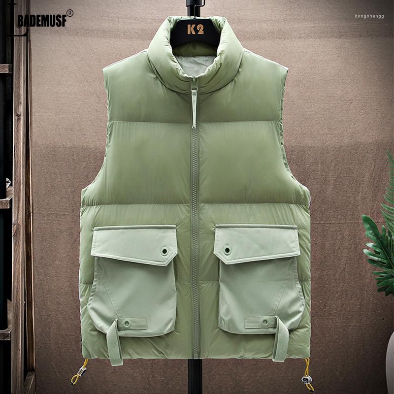 Men's Vests Men Winter Vest Jacket Autumn Warm Sleeveless Jackets Male Casual Waistcoat Plus Size Brand, Khaki
Men's Vests Men Winter Vest Jacket Autumn Warm Sleeveless Jackets Male Casual Waistcoat Plus Size Brand, Khaki