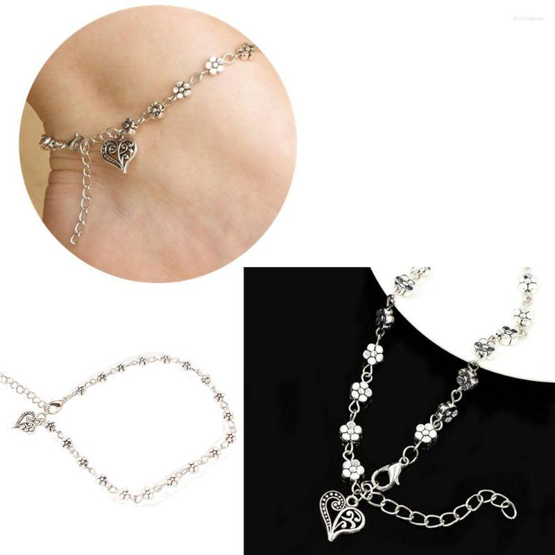 Anklets Bangle Women Girls Bohemian Charm Jewelry Vintage Heart Pendant Bracelet Beach Antique Plated Anklet Chain
Anklets Bangle Women Girls Bohemian Charm Jewelry Vintage Heart Pendant Bracelet Beach Antique Plated Anklet Chain