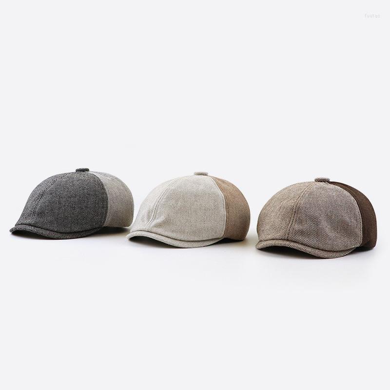 Berets Autumn Peaked Cap Female Contrast Retro Painter Hat Male Outdoor Beret Color, Black
Berets Autumn Peaked Cap Female Contrast Retro Painter Hat Male Outdoor Beret Color, Black