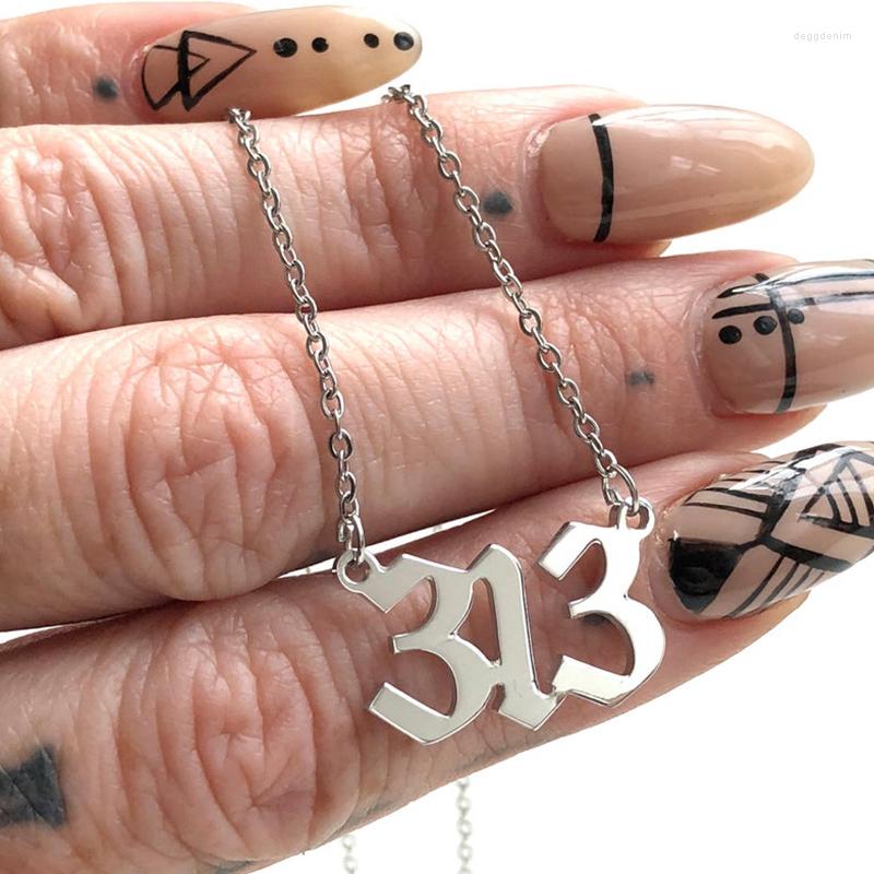 Pendant Necklaces 313 Necklace. Detroit Area Code Old English Text A Gift From Michigan. Digital Necklace
Pendant Necklaces 313 Necklace. Detroit Area Code Old English Text A Gift From Michigan. Digital Necklace