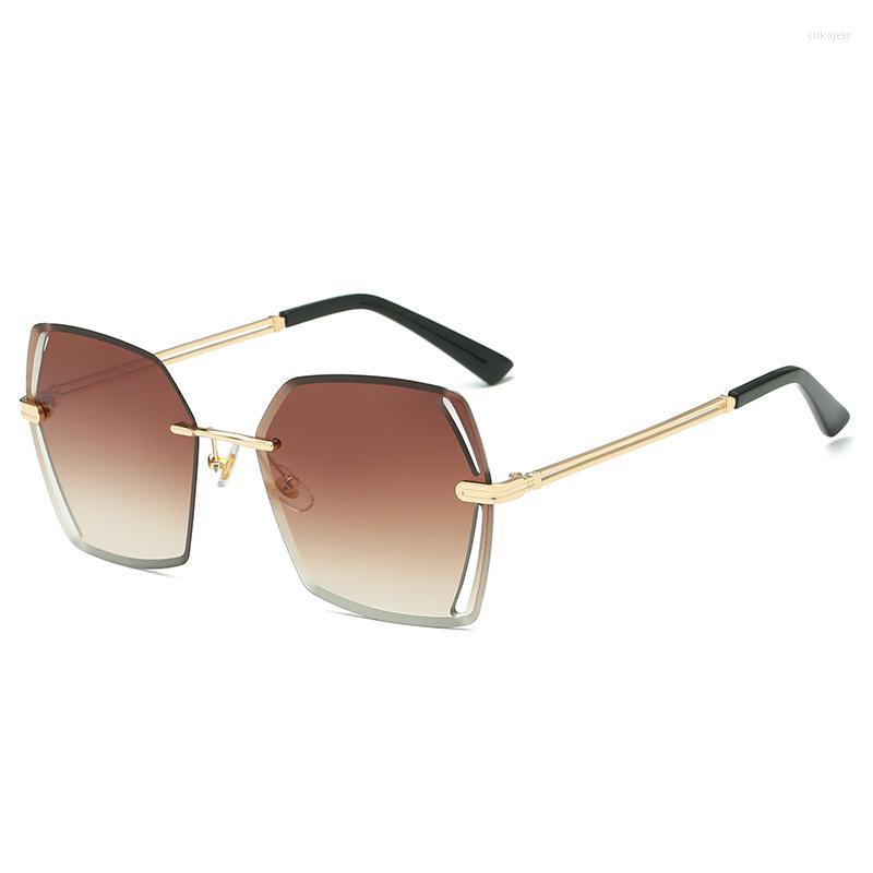 Sunglasses TEENYOUN Fashion Rimless Steampunk Women 2022 UV400 Luxury Aviation Ladies Punk Shades Dames Eyewear Sun Glasses
Sunglasses TEENYOUN Fashion Rimless Steampunk Women 2022 UV400 Luxury Aviation Ladies Punk Shades Dames Eyewear Sun Glasses