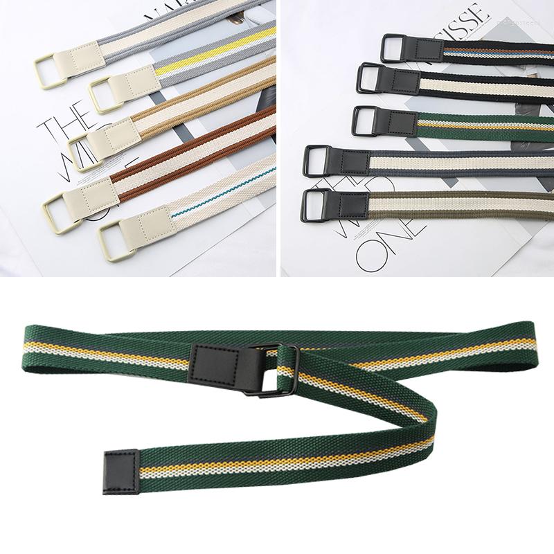 Belts Canvas Belt Striped Metal Double Ring Buckle Waistband Fashion Jeans Trousers Weaving Waist Decorative, Black
Belts Canvas Belt Striped Metal Double Ring Buckle Waistband Fashion Jeans Trousers Weaving Waist Decorative, Black