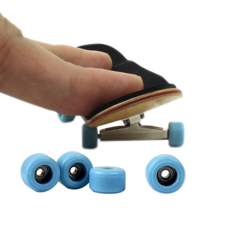 Professional Maple Wood Finger Skateboard Alloy Stent Bearing Wheel Fingerboard Novelty Toy For Christmas Xmas Gift2777