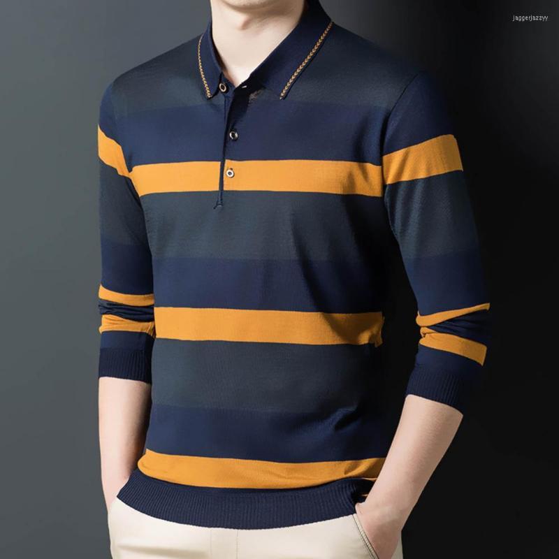 Men's Polos Chic Spring T-shirt Lapel Simple Quick Dry Men Shirt Contrast Colors, Yellow
Men's Polos Chic Spring T-shirt Lapel Simple Quick Dry Men Shirt Contrast Colors, Yellow