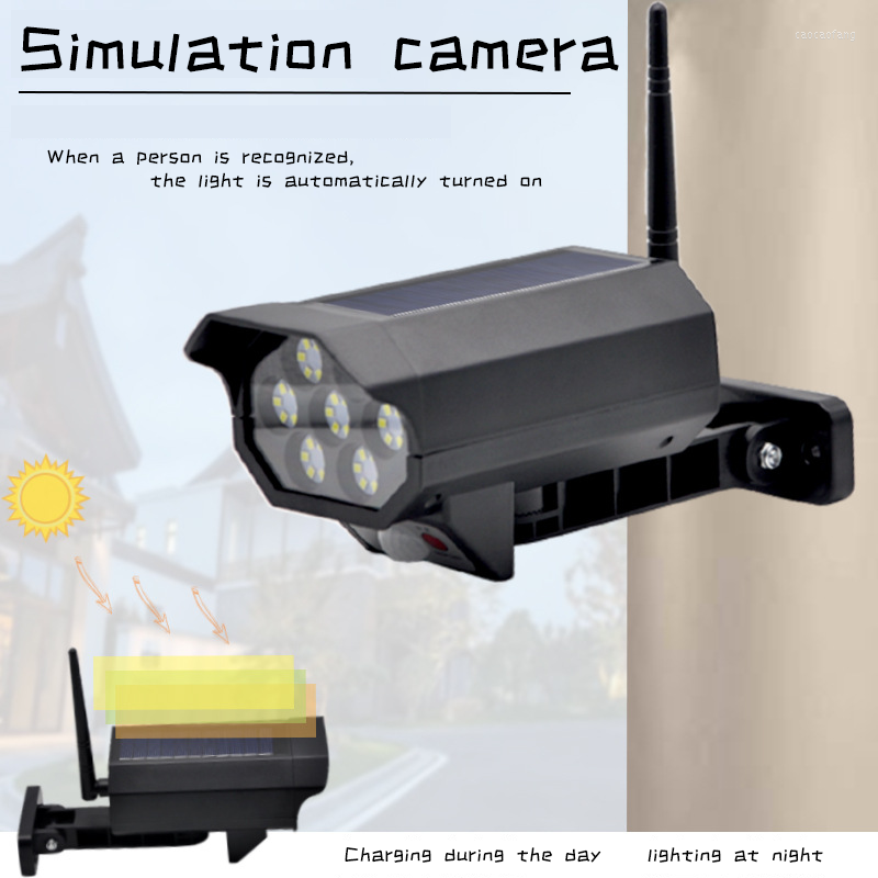 Simulation Camera Surveillance Security Protection Outdoor LED Night Light Mini Smart Home Solar Panel
Simulation Camera Surveillance Security Protection Outdoor LED Night Light Mini Smart Home Solar Panel