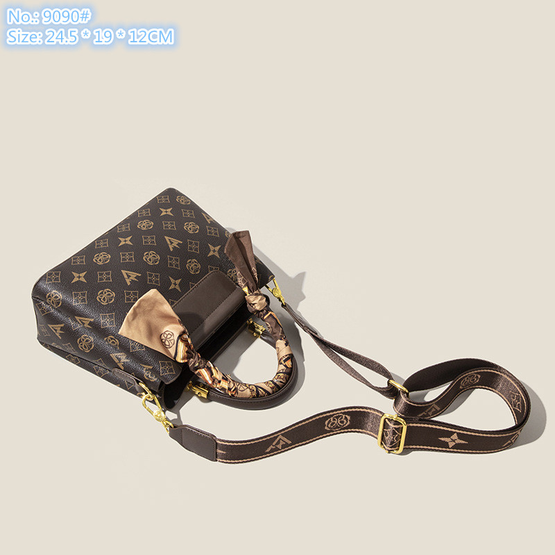 Wholesale ladies shoulder bags classic retro printed tote bag sweet ribbon fashion handbag three-layer interlayer letters contrast western leather backpack, Coffee-9090#
Wholesale ladies shoulder bags classic retro printed tote bag sweet ribbon fashion handbag three-layer interlayer letters contrast western leather backpack, Coffee-9090#