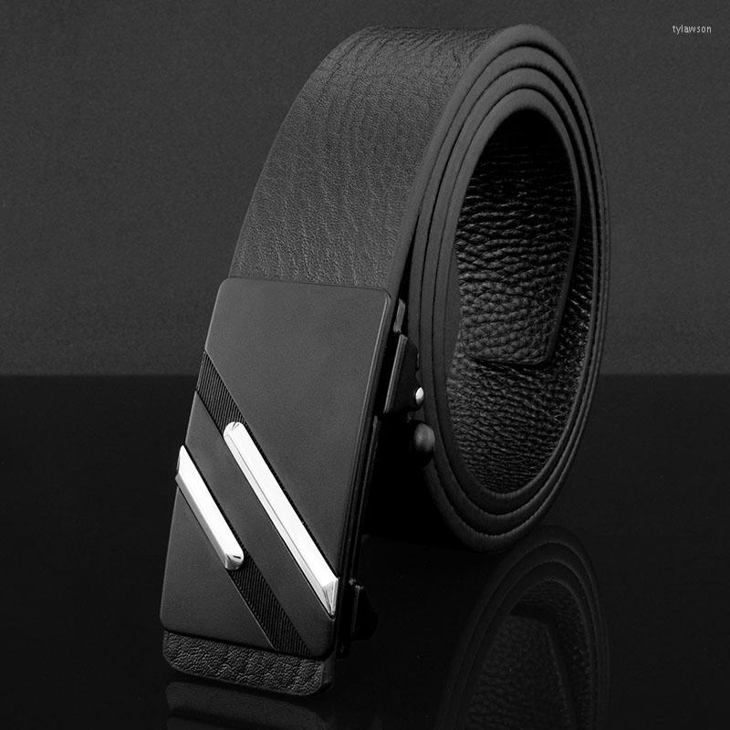 Belts High Quality Exquisite Toothless Automatic Buckle Men Cow Belt Waist Straps Formal Wear Casual Fashion, Black
Belts High Quality Exquisite Toothless Automatic Buckle Men Cow Belt Waist Straps Formal Wear Casual Fashion, Black
