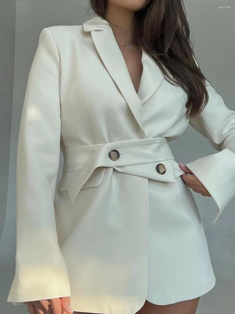 Women's Down Women's Casual Blazer Autumn Spring Adjustable Waist Belt Turnover V-Neck Girls Fashion Suit Jackets Sexy Female Clothes, Khaki
Women's Down Women's Casual Blazer Autumn Spring Adjustable Waist Belt Turnover V-Neck Girls Fashion Suit Jackets Sexy Female Clothes, Khaki
