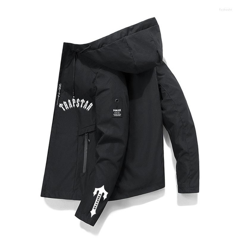Men's Jackets Trapstar 2022 Bomber Jacket Men's Windbreaker Zip Coat Spring Autumn Casual Work Fashion Outdoor Adventure, Blue
Men's Jackets Trapstar 2022 Bomber Jacket Men's Windbreaker Zip Coat Spring Autumn Casual Work Fashion Outdoor Adventure, Blue