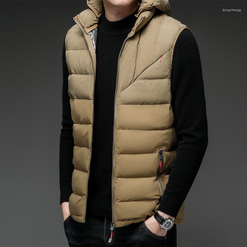 Men's Vests SUPUSCREAT Brand Vest Men Winter Sleeveless Jacket Down Men's Warm Thick Hooded Coats Male Work Waistcoat, Black
Men's Vests SUPUSCREAT Brand Vest Men Winter Sleeveless Jacket Down Men's Warm Thick Hooded Coats Male Work Waistcoat, Black
