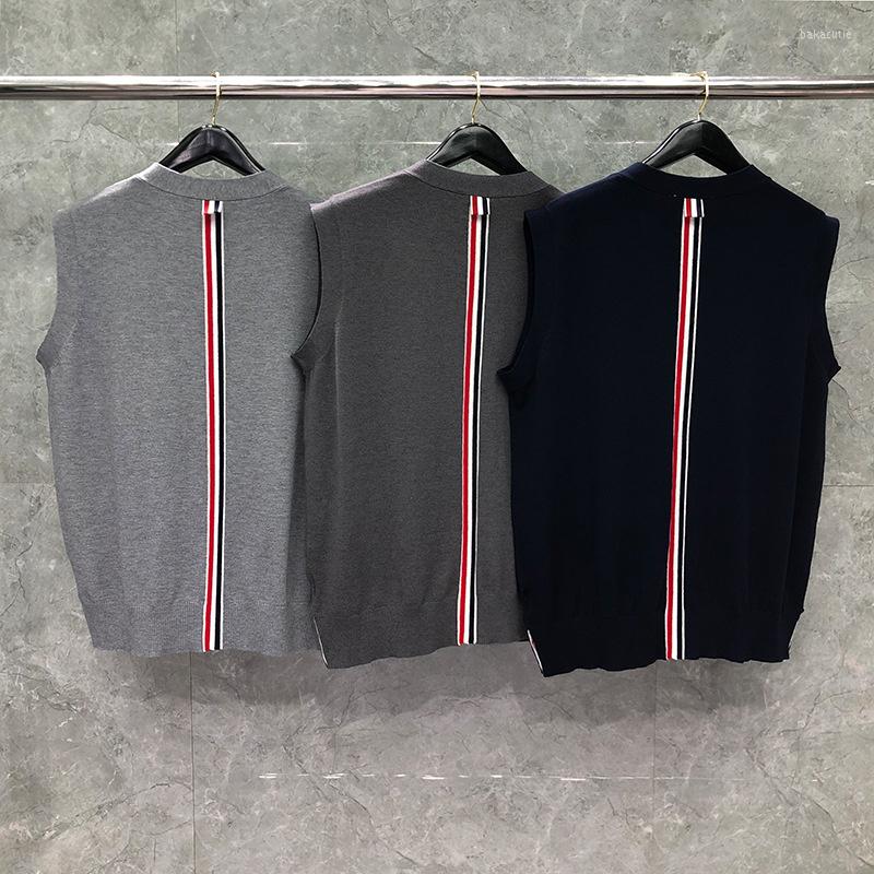 Men's Sweaters 2022 Fashion Brand Spring Autumn Vest Solid Wool Cotton Casual Men Back Stripes Slim Fit Coat Sleeveless Jacket, Blue
Men's Sweaters 2022 Fashion Brand Spring Autumn Vest Solid Wool Cotton Casual Men Back Stripes Slim Fit Coat Sleeveless Jacket, Blue