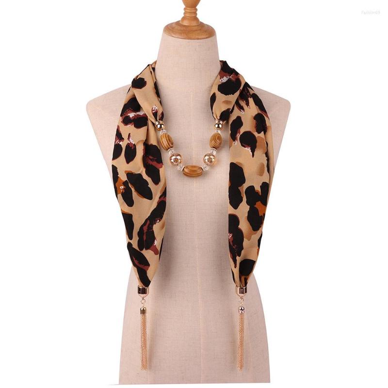 Scarves Fashion Women Tassel Necklace Chiffon Scarf Wrap Fringed Beads Chain Bid Sexy Female Leopard Snake Skin Print Exaggerated Collar
Scarves Fashion Women Tassel Necklace Chiffon Scarf Wrap Fringed Beads Chain Bid Sexy Female Leopard Snake Skin Print Exaggerated Collar