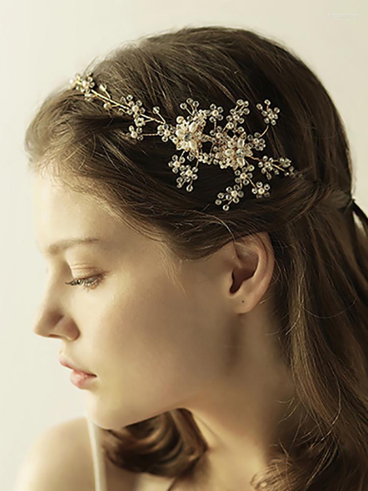Headpieces Fashion Gold Rhinestones Crystal Pearl Bridesmaid Gift Hair Jewelry Bridal Flower Garland Headdress Wedding Decoration For Women
Headpieces Fashion Gold Rhinestones Crystal Pearl Bridesmaid Gift Hair Jewelry Bridal Flower Garland Headdress Wedding Decoration For Women