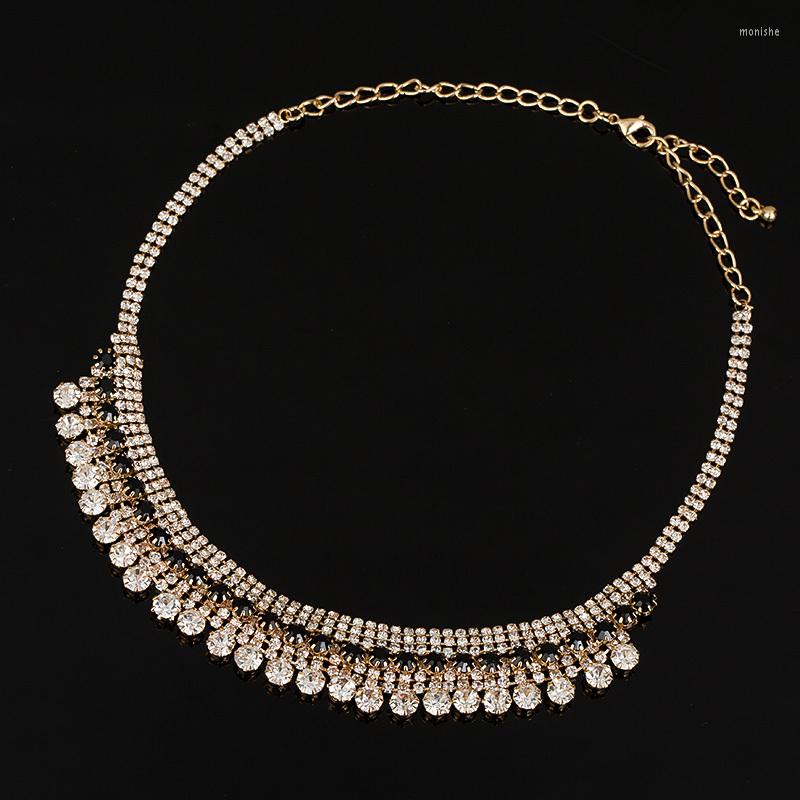 Chains YFJEWE Luxury Fashion Crystal Pendant Necklace Temperament Pretty Woman Decorated For Wedding Party N091 
Chains YFJEWE Luxury Fashion Crystal Pendant Necklace Temperament Pretty Woman Decorated For Wedding Party N091
