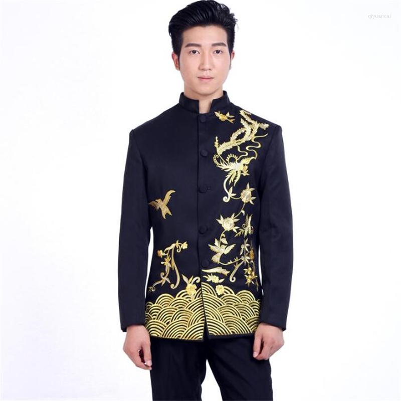 Men's Suits Mariage Chinese Tunic Suit Mens Groom Wedding For Men Embroidered Blazer Boys Prom Fashion Latest Coat Pant Designs, Red
Men's Suits Mariage Chinese Tunic Suit Mens Groom Wedding For Men Embroidered Blazer Boys Prom Fashion Latest Coat Pant Designs, Red