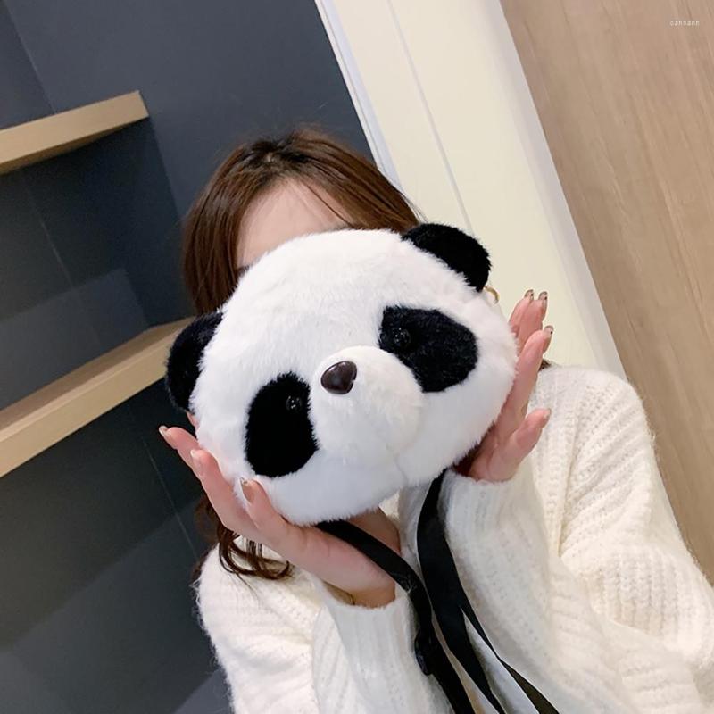 Evening Bags Girl Fashion Panda Shape Shopping Bag Plush Shoulder Women Spot Printed Shopper Pouch Handbag, Picture shown
Evening Bags Girl Fashion Panda Shape Shopping Bag Plush Shoulder Women Spot Printed Shopper Pouch Handbag, Picture shown
