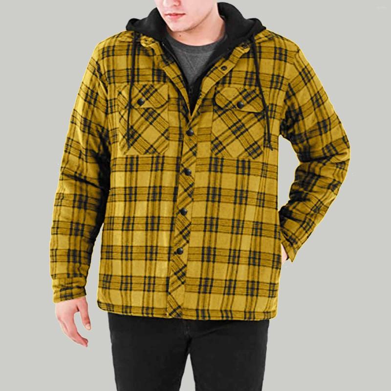 Men's Jackets Mens Winter Coats Autumn And Fashion Casual Plaid Cotton Pocket Hooded Zipper Buckle Flannel, Blue
Men's Jackets Mens Winter Coats Autumn And Fashion Casual Plaid Cotton Pocket Hooded Zipper Buckle Flannel, Blue