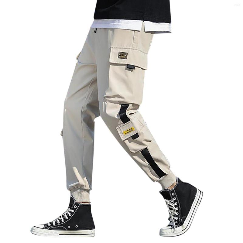 Men's Pants Spring And Autumn Hip Hop Joggers Men Trousers Black Multi Pocket Ribbons Man Sweatpants Streetwear Casual Mens G3, Bk
Men's Pants Spring And Autumn Hip Hop Joggers Men Trousers Black Multi Pocket Ribbons Man Sweatpants Streetwear Casual Mens G3, Bk