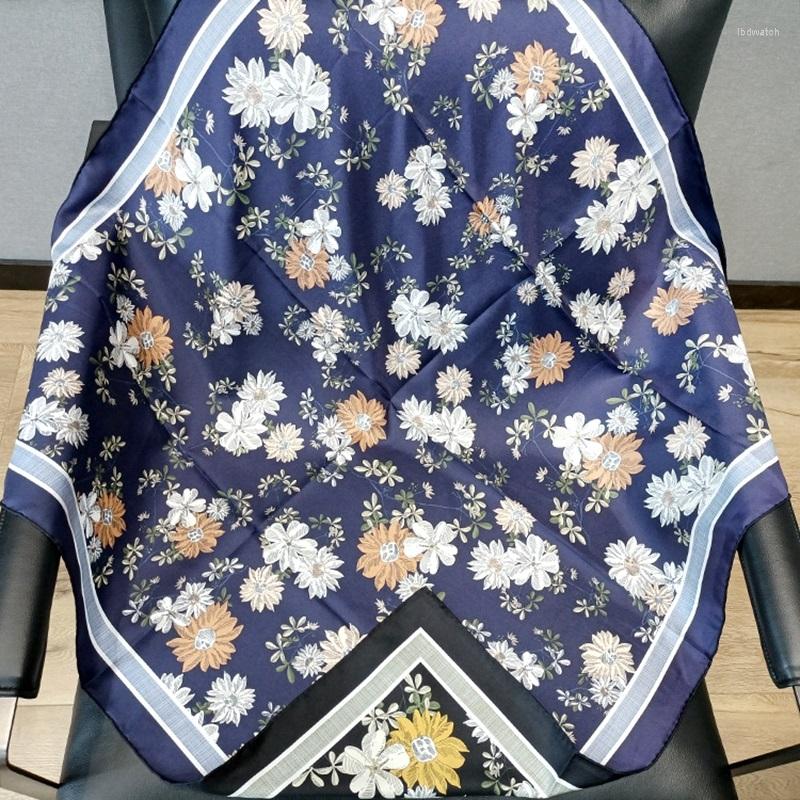 Scarves 2 Side Print Floral Silk Scarf Shawl Women Fashion Elegant Head For Hair Wrapping 88 88cm Female Christmas Gifts
Scarves 2 Side Print Floral Silk Scarf Shawl Women Fashion Elegant Head For Hair Wrapping 88 88cm Female Christmas Gifts