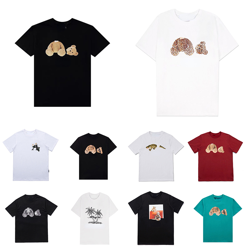 Women's T-Shirt Bear Pattern T-shirts short sleeve tees girl Tops Men Women printed Tshirt Hip Hop Unisex Shirts
Women's T-Shirt Bear Pattern T-shirts short sleeve tees girl Tops Men Women printed Tshirt Hip Hop Unisex Shirts