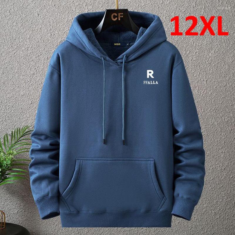 Men's Hoodies Autumn Winter Thick Fleece Hoodie Men 12XL 10XL Plus Size Male Print Hooded Pullover Big Loose Blue
Men's Hoodies Autumn Winter Thick Fleece Hoodie Men 12XL 10XL Plus Size Male Print Hooded Pullover Big Loose Blue
