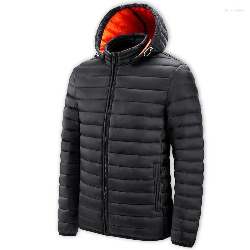 Men' Down Lightweight Foldable Men Jacket With Hood Outdoor Solid Color Winter Coat Warm Cotton Jackets Side Slit Pockets Clothing, Black
Men' Down Lightweight Foldable Men Jacket With Hood Outdoor Solid Color Winter Coat Warm Cotton Jackets Side Slit Pockets Clothing, Black