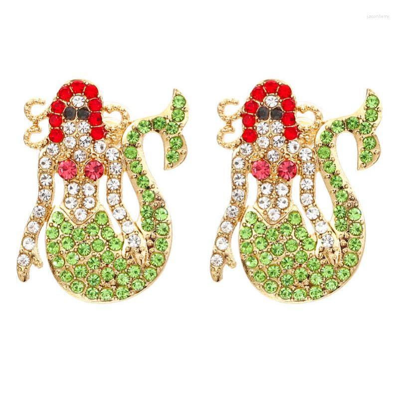Dangle Earrings Temperament Personality Rhinestone Mermaid For Woman Party Casual Jewelry
Dangle Earrings Temperament Personality Rhinestone Mermaid For Woman Party Casual Jewelry