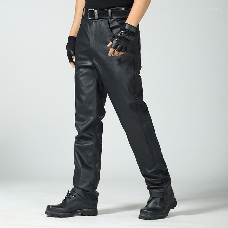 Men's Pants Size Men's Genuine Large Leather Loose Motorcycle Cowhide Real Trousers Thick Warm Riding Man Clothing, Black
Men's Pants Size Men's Genuine Large Leather Loose Motorcycle Cowhide Real Trousers Thick Warm Riding Man Clothing, Black