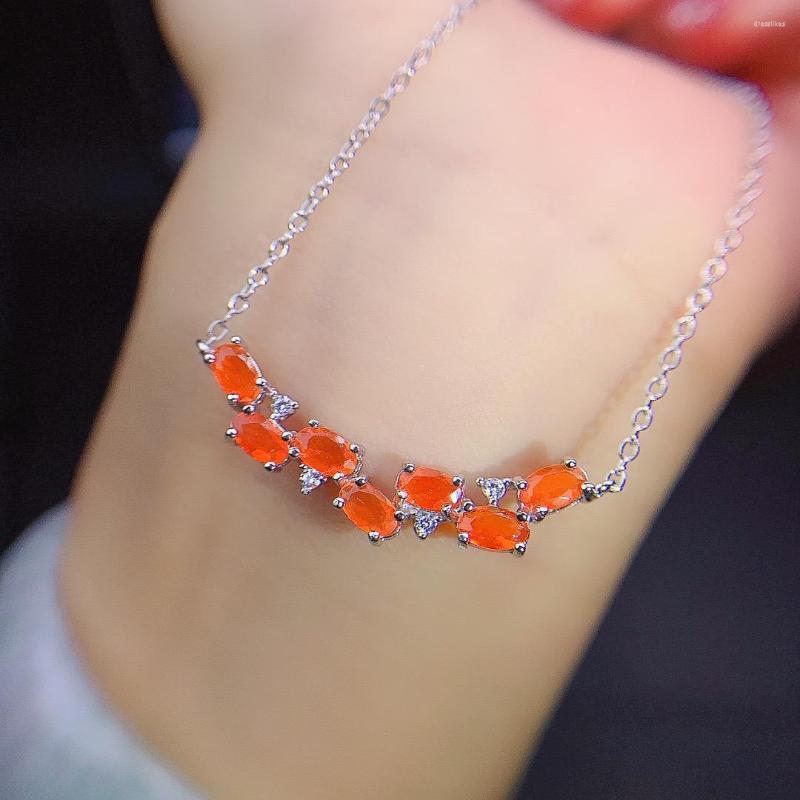 Chains Ethiopian Fire Opal Necklace October Birthstone Genuine 925 Sterling Silver Engagement Jewelry
Chains Ethiopian Fire Opal Necklace October Birthstone Genuine 925 Sterling Silver Engagement Jewelry