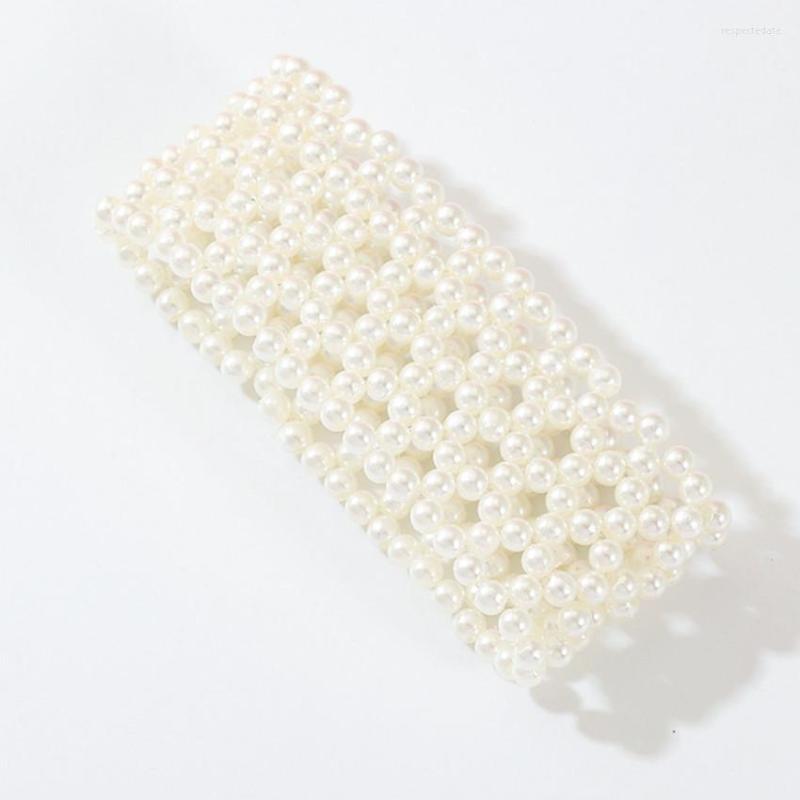 Strand Trendy Handmade Weave Multi Layer Synthetic Pearl Elastic Bracelet For Women Party Gift Jewelry
Strand Trendy Handmade Weave Multi Layer Synthetic Pearl Elastic Bracelet For Women Party Gift Jewelry