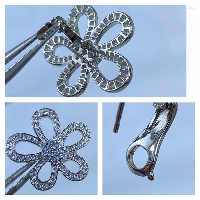 Backs Earrings Pure 925 Sterling Silver Fashion Brand High Quality Luxury Jewelry Women Cherry Blossom Shiny Ear Clip Exquisite Gift
Backs Earrings Pure 925 Sterling Silver Fashion Brand High Quality Luxury Jewelry Women Cherry Blossom Shiny Ear Clip Exquisite Gift